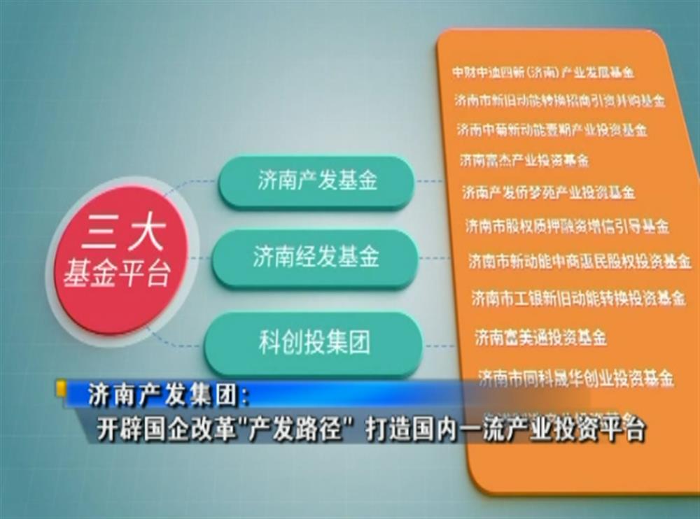 百年国企路 | 济南产发集团：开辟国企改革“产发路径” 打造国内一流产业投资平台