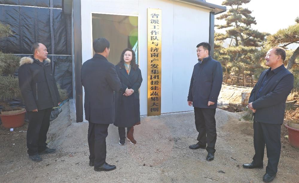 济南产发集团赴钢城区 开展“第一书记” 走访调研活动
